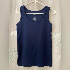 St. John's Bay Essential Navy Tank